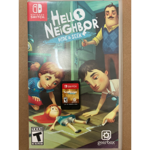 NS Switch 二手遊戲 中文 你好鄰居 捉迷藏(遊戲都能回收)