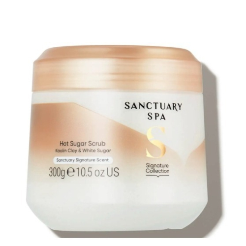 滿500免運-現貨【Sanctuary Spa 英國聖活泉】英國聖活泉 熱感蜜糖磨砂膏-新包裝 300g