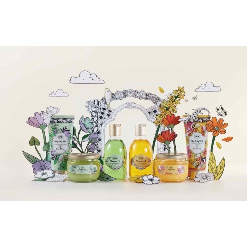 SABON 感官境遇限量系列-花園印記 明星三部曲 橙沐向陽 百貨專櫃貨