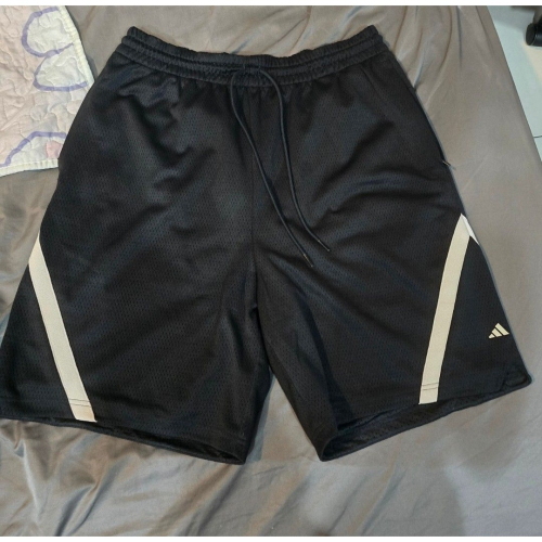 adidas basketball 男籃球褲 XL 腰寬40-52 褲長55 (cm)