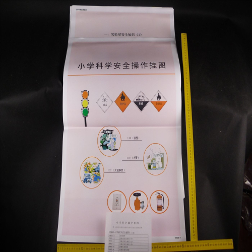 小學科學安全操作掛圖 J59003 教學掛圖 中學教學儀器