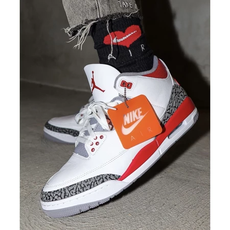 Air Jordan 3 Retro Fire Red 2022 DN3707-160 AJ3 男女鞋 籃球鞋