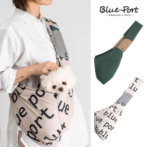 HOMIA??日系Blueport時尚寵物斜挎包貓狗通用防脫逃外出輕便搭配日本男女皆可使用