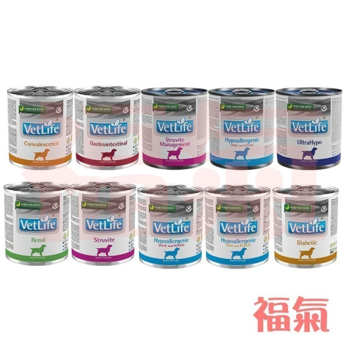 法米納 獸醫天然處方系列 狗罐 FD系列 300G 處方罐
