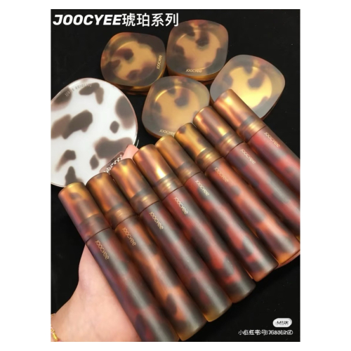 戴栗ლ 酵色ᴊᴏᴏᴄʏᴇᴇ琥珀貝殼啞光唇釉?