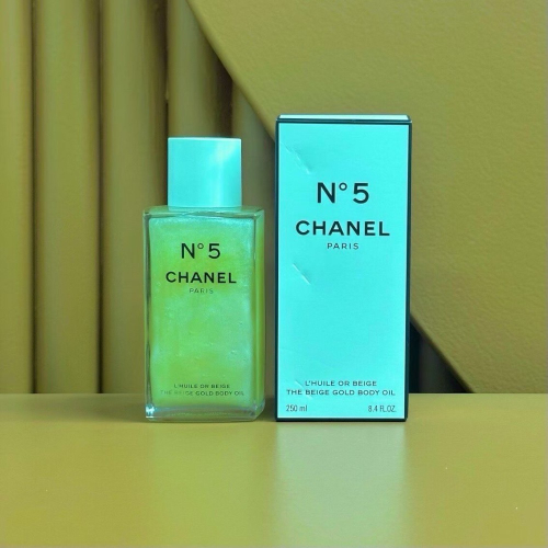 香奈兒 n5號鎏金身體精油250ml