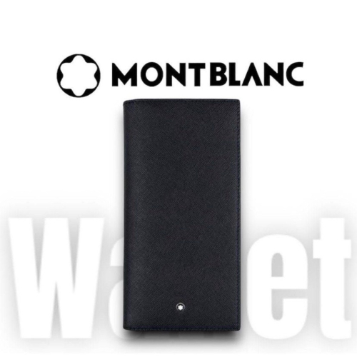 ?Montblanc 萬寶龍 Sartorial匠心系列 牛皮十字紋卡片式長夾