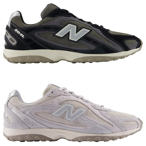 New Balance 204L 休閒鞋 男鞋 女鞋 黑/灰【運動世界】U204L5WZ-D/U204L86W-D