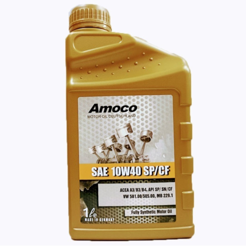 C+小站 AMOCO 10W40 SN CF 全合成 汽車 機油