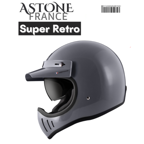 ASTONE SUPER RETRO 復古山車帽 內藏墨鏡 復古全罩帽