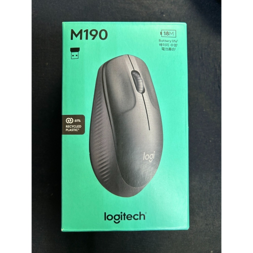 沛佳電腦 新莊 內湖 羅技 logitech M190 無線滑鼠 台灣公司貨