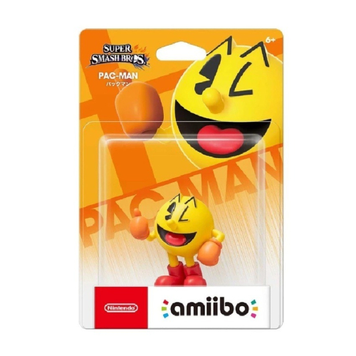 【AS電玩】Amiibo 小精靈 吃豆人 任天堂明星大亂鬥系列