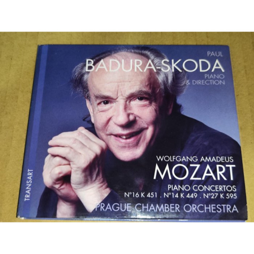 Paul Badura-Skoda Mozart 莫札特 第14.16及27號鋼琴協奏曲 布拉格室內樂團 Transar