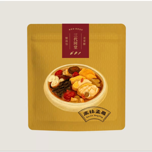 阿爸的店-高林孟鳳老菜脯燉湯包系列（三代同堂）老中青蘿蔔燉出最鮮美湯頭
