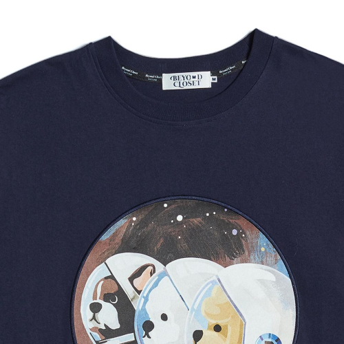 韓國代購「現貨」BC BEYOND CLOSET 襯衫 運動大學T-shirt｜韓國潮牌男女共版衣服