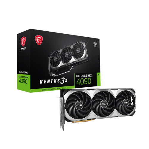 微星 MSI RTX 4090 VENTUS 3X E 24G OC 顯示卡
