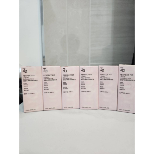 Za 超磁久 無瑕美肌粉底液25ml (色號任選) OC10 PO0W PO20 OC0W SPF15 PA++