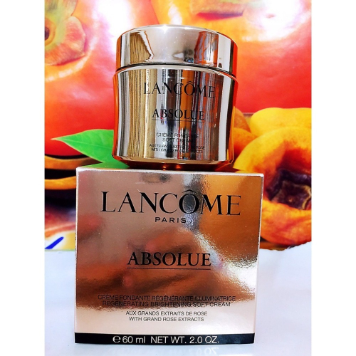 LANCOME 蘭蔻絕對完美黃金玫瑰修護乳霜 60ML（豐潤版） 全新百貨公司專櫃正貨盒裝