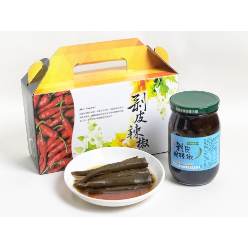 剝皮脆辣椒-小瓶小辣