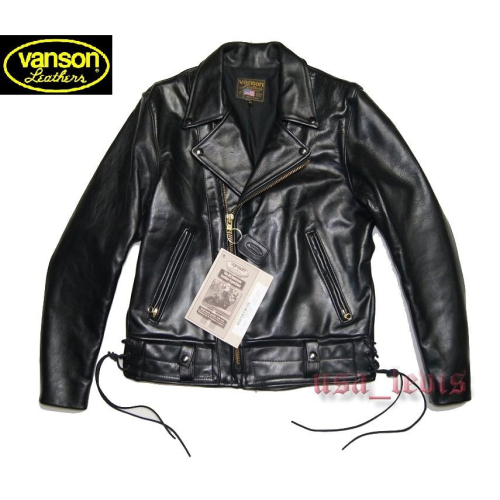 40號現貨【美國Levi s專賣】全新USA製 Vanson CHP2 惡靈騎士著用款 皮衣 夾克優惠原價1100美金