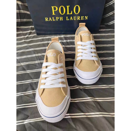 美國??RL polo 布鞋 休閒鞋 方便鞋 英倫學院防撞 文藝系帶低幫圓頭帆布鞋 萬斯風格 百搭女鞋 34-40尺寸