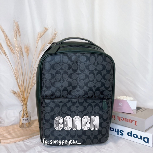 美國代購??台灣現貨 Coach 限定款 大後背 男款後背包
