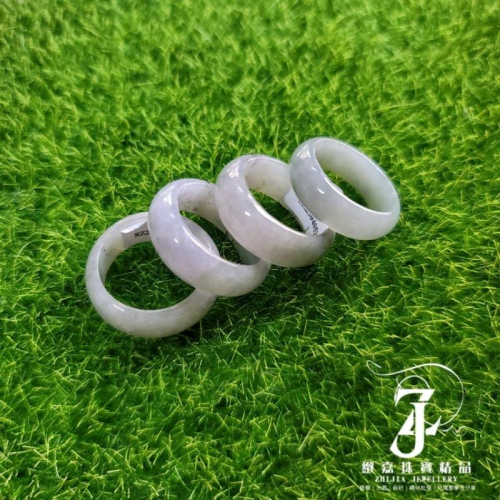 翡翠 現貨保A 玉戒 冰綠 淡春彩 21圍 寬版 直播 實拍自然光