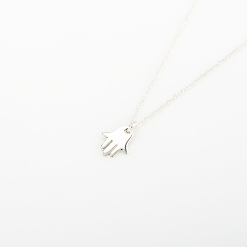 【Angel & Me】守護 好運 法蒂瑪之手 Hamsa s925 純銀 項鍊 禮物