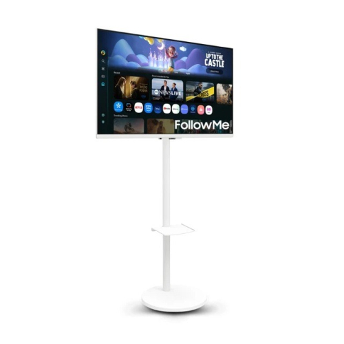 Samsung 三星 S27FM501EC FollowMe FHD 移動式智慧聯網螢幕組(白)
