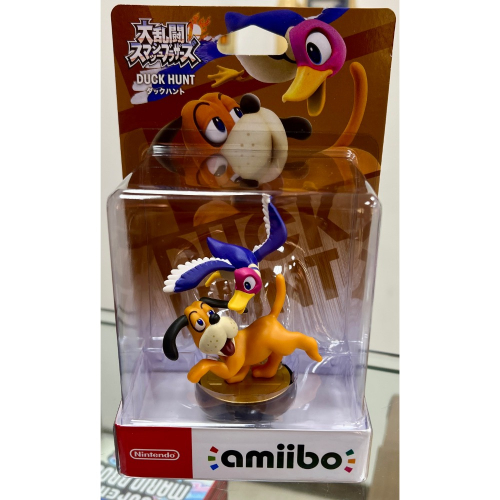 (不含遊戲） SWITCH AMIIBO 任天堂明星大亂鬥 系列 鴨亨特 獵犬 獵鴨 DUCK HUNT［士林遊戲頻道］