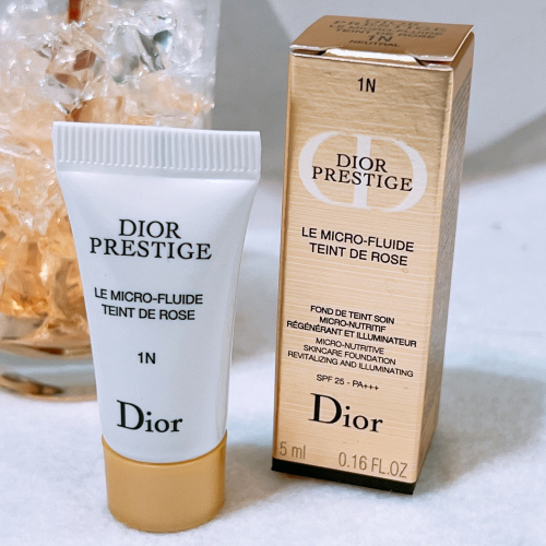 Dior 迪奧 精萃再生花蜜微導粉底 5ml（精巧）1N 專櫃貨 精萃再生玫瑰微導粉底 粉底液