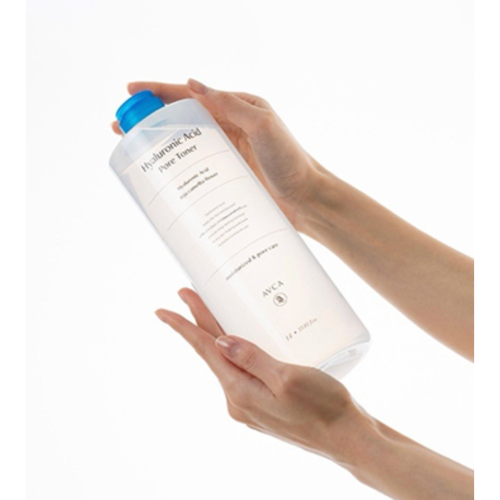 附發票 韓國 AVCA 玻尿酸保濕化妝水 1000ml