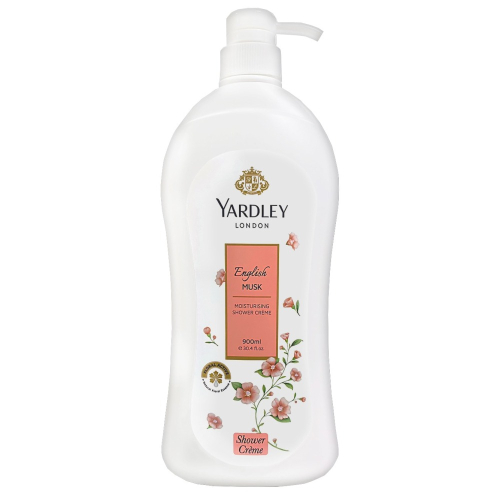 【Yardley London 雅麗】潔淨保濕沐浴乳-麝香(900ml)【3945】