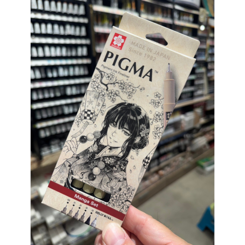 藝城美術~日本 SAKURA 櫻花 PIGMA MICRON 筆格邁代針筆 漫畫套組 (6支入)新包裝