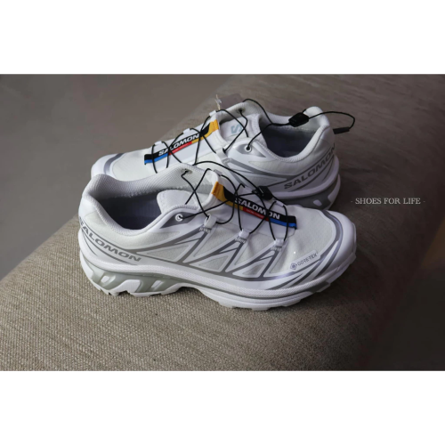 SALOMON XT6 GORE-TEX GTX 白銀 防水 L47581100