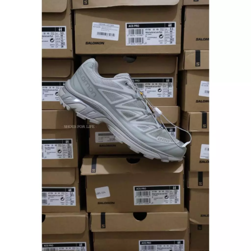 SALOMON XT-6 GHOST GREY 暗影灰 灰 L47444800