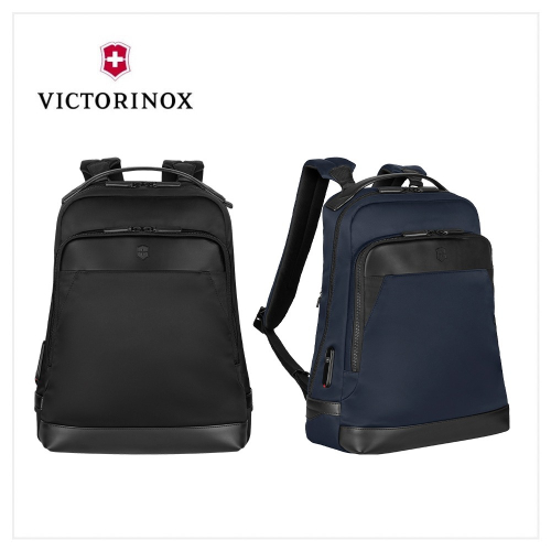 VICTORINOX 瑞士維氏 AlexNero系列 15.6吋電腦後背包 黑/海軍藍 611804/653669