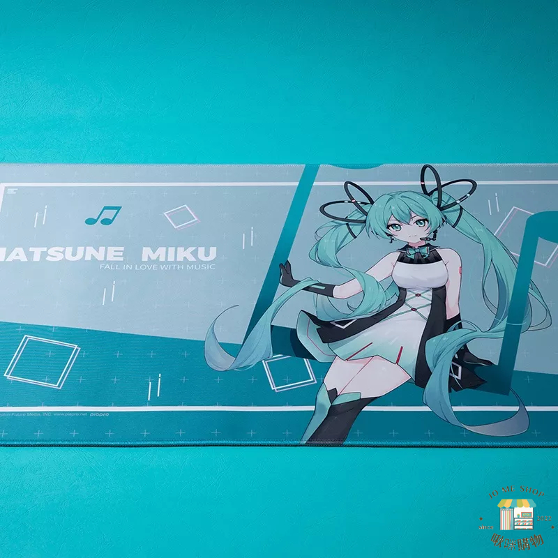 現貨 禮物 ?官方授權 正品 Hatsune Miku 初音未來 幻變幾何 滑鼠墊 桌墊 滑鼠墊 V家 超大桌墊