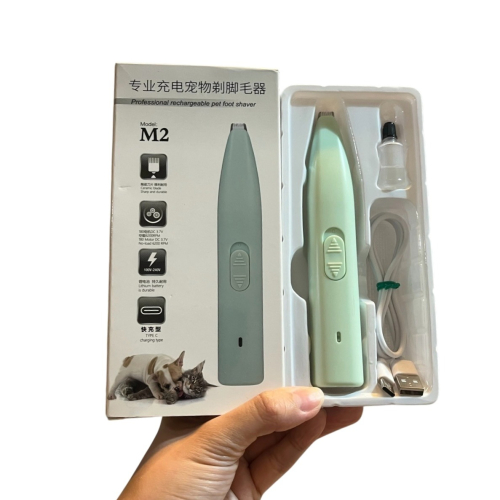 ❮全新❯ Pet 專業充電式寵物剃腳毛器 M2 寵物足部美容 高效馬達 配備80馬達 3.7V 空載轉速高