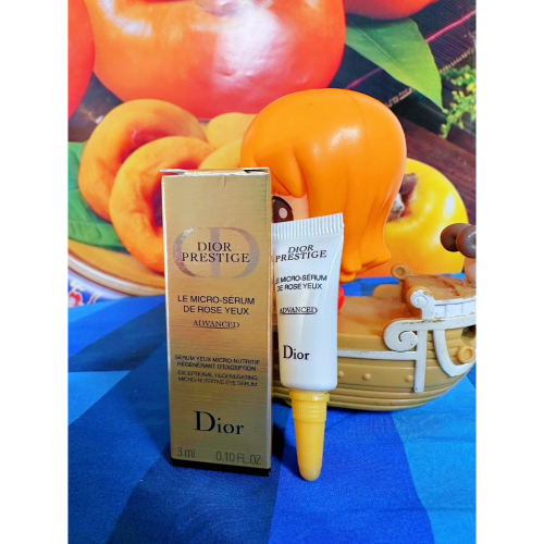 DIOR 迪奧 精萃再生玫瑰微導眼凝萃3ml 百貨公司專櫃貨盒裝（2026.10）