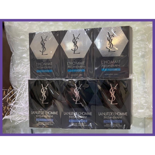 【原裝噴式針管】 YSL 聖羅蘭 天之驕子搖滾男性淡香水 1.2ML / 天之驕子蔚藍男性淡香精 1.2ML