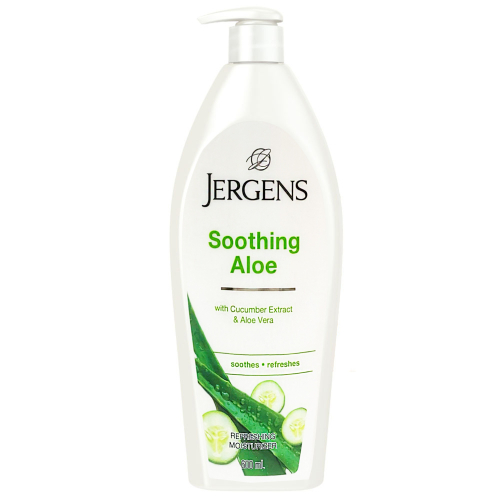 【Jergens 婕可詩】珍柔身體潤膚乳液-蘆薈精華(600ml)【4684】