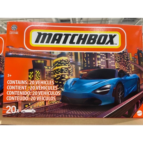 ?現貨特價！MATCHBOX 小汽車20入 適用年齡:三歲以上-吉兒好市多COSTCO代購