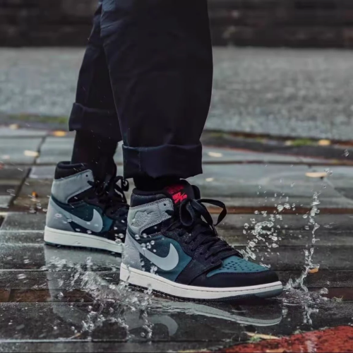Air Jordan 1 Element Gore-Tex 男運動鞋 復古籃球鞋 防水 黑綠灰 DB2889-001