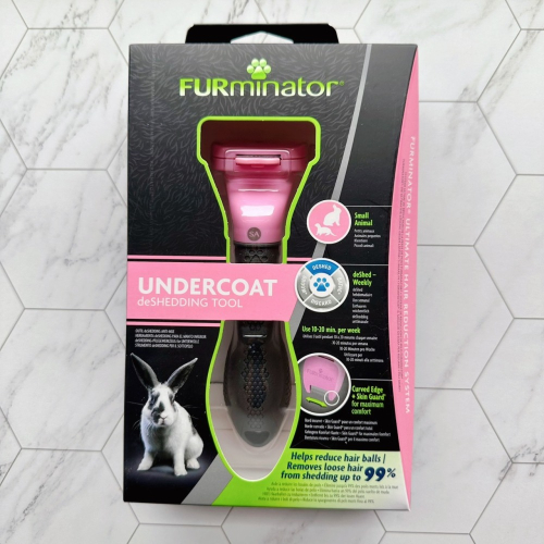 【現貨✅開發票】 FURminator 兔用去毛梳 小動物 毛刷 廢毛梳 梳毛 刷毛