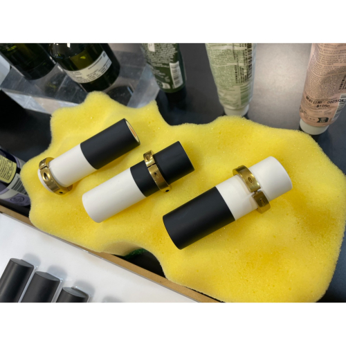 AHRES 新生訂製護唇膏殼+訂製護唇膏補充內芯 緋紅 甜裸 潤透