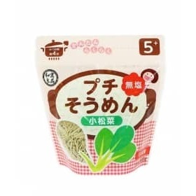 和寓良品寶寶鮮蔬小松菜細麵 100g(5個月以上可吃)85098(無鹽無添加)