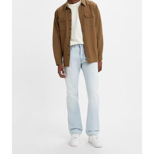 【新款29-44腰優惠】美國LEVIS 517 Boot Stack Coins淺藍洗白 丹寧褲中腰 經典靴型褲牛仔褲
