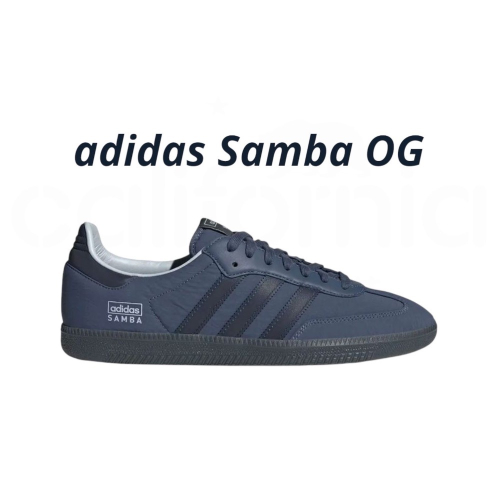 ?adidas SAMBA OG 休閒鞋 藍黑色｜海軍藍｜深藍色｜黑色｜黑色底｜皮革｜尼龍｜反光｜平底鞋｜男女通用款