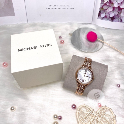 美國代購 台灣現貨 MK 精品女錶 MK7076
